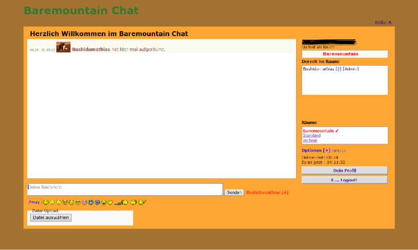 Der Bare Mountain Chat